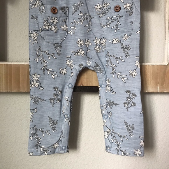 Jessica Simpson Dusty Blue Coverall/Headband Set - Picture 3 of 12